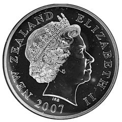 1 Dollar - Elizabeth II 4th Portrait, 100 Years of Adventure