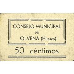 50 Céntimos Olvena