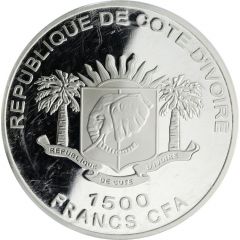 1500 Francs CFA Hanging Gardens of Babylon