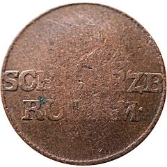 1 Pfennig - Louis Frederick II