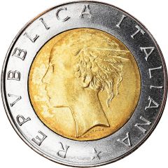 500 Lire European Parliament Elections