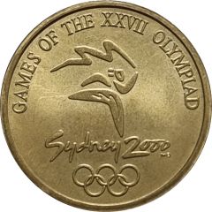 Medal - XXVII Olympic Games Sydney Olly Sailing - Alternate Version