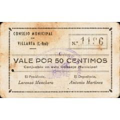 50 Céntimos Villarta