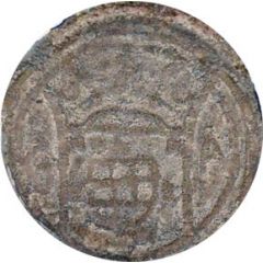 Wheel of 3 Bazarucos - João V Goa mint
