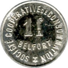1 Franc - Société Coopérative de Consommation La buche Belfortaine Belfort