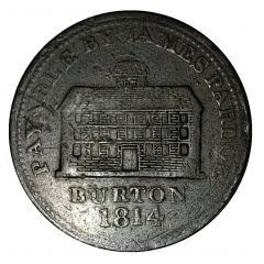 1 Penny Staffordshire - Burton / J. Pardoe