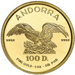 100 Diners - Joan Martí i Alanis Golden Eagle - Gold Bullion