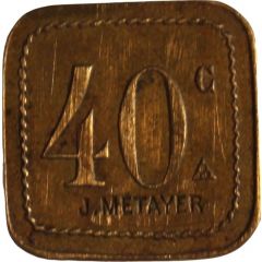 40 C J. Metayer