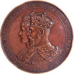 Medal - George V Coronation, bronze