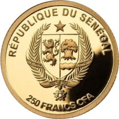 250 Francs CFA Unified Nations