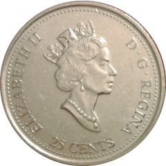 25 Cents - Elizabeth II January