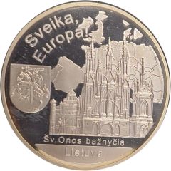 Medal - 1oz Silver Sveika, Europa!