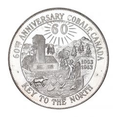 Medal - 60th Anniversary of Cobalt Ontario