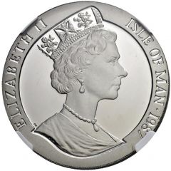 1 Crown - Elizabeth II America`s Cup Challenge, Palladium