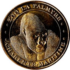 Monnaie de Paris Tourist Token - Charente-Maritime Zoo la Palmyre - Le gorille
