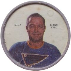 Token - Shirriff Hockey Player SL.-5; Glenn Hall