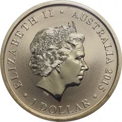 1 Dollar - Elizabeth II 4th Portrait - Centenary of Australian Lighthouses