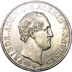 5 Neugroschen - Frederick August II