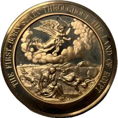Medal - Thomason Medallic Bible First Born Slain