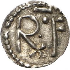Denier - Pepin the Short Besancon mint