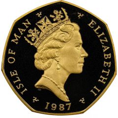 50 Pence - Elizabeth II Christmas, Gold Proof