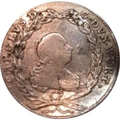 10 Kreuzers - Charles Eugen Konventionskreuzer