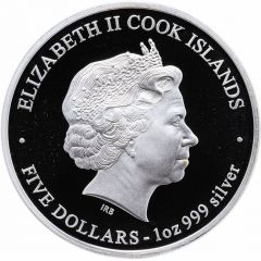 5 Dollars - Elizabeth II Year of the Snake