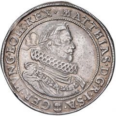 2 Thalers - Matthias II Vienna
