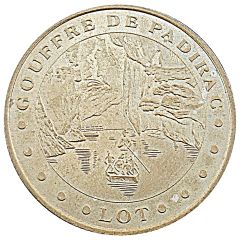 Monnaie de Paris Tourist Token - Lot Gouffre de Padirac