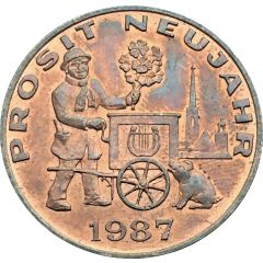 New Year Lucky Token - Sacher Hotel