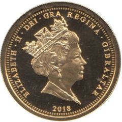 1 Sovereign - Elizabeth II End of World War I