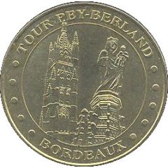 Monnaie de Paris Tourist Token - Bordeaux Tour Pey-Berland