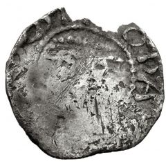 1/2 Penny - John Second DOMinus coinage, Carrickfergus