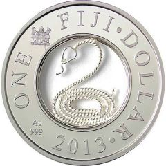 1 Dollar Filigree Series - Year of the Snake