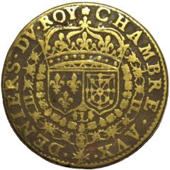 Jeton - Louis XIII - Chambre aux deniers - Hercule et Prométhée