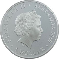 1 Dollar - Elizabeth II 4th Portrait - Australian Capital Territory, Cockatoo