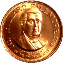 Token - Presidential Hall of Fame Millard Fillmore