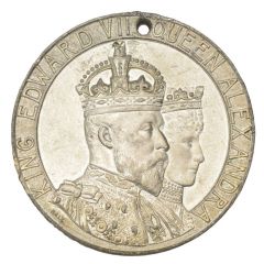 Medal - Edward VII Coronation, Burton-on-Trent