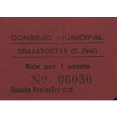 1 Peseta Brazatortas