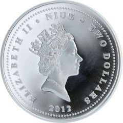 2 Dollars - Elizabeth II Year of the Dragon