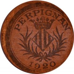 5 Centimes - Chambre Syndicale des Commerçants - Perpignan [66]