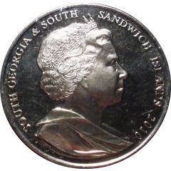2 Pounds - Elizabeth II Race to the South Pole