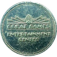 Token - Great Games Entertainment Center Atlanta, Georgia