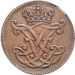 8 Heller, 1⁄48 Thaler - Frederick II
