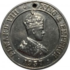 Medal - Proposed Coronation of Edward VIII 1937