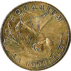 Monnaie de Paris Tourist Token - La Rochelle Aquarium - Le poisson mandarin