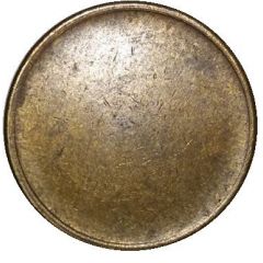 Blank token 22.40mm