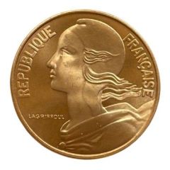 20 centimes Marianne Piéfort or