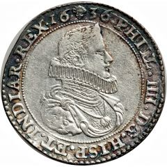 1 Ducaton - Philip IV First bust