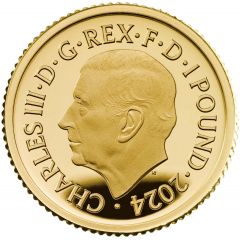 1 Pound - Charles III 1/20 oz Fine Gold